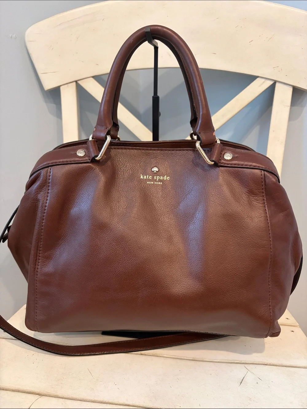 kate spade Hamilton Heights Sloan  Leather Satchel